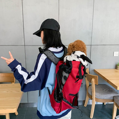 Multifunctional Dog Backpack Carrier with Ergonomic Design | Lightweight Rucksack for Comfortable Outdoor Adventures 5