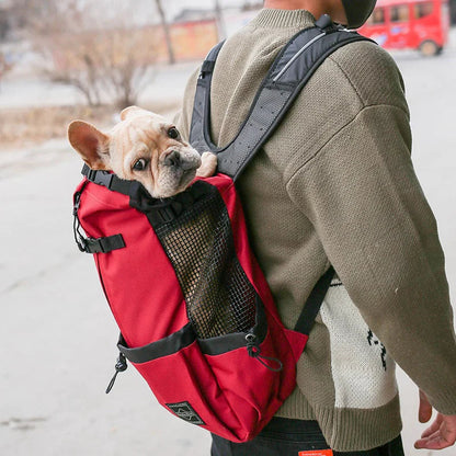 Multifunctional Dog Backpack Carrier with Ergonomic Design | Lightweight Rucksack for Comfortable Outdoor Adventures 9