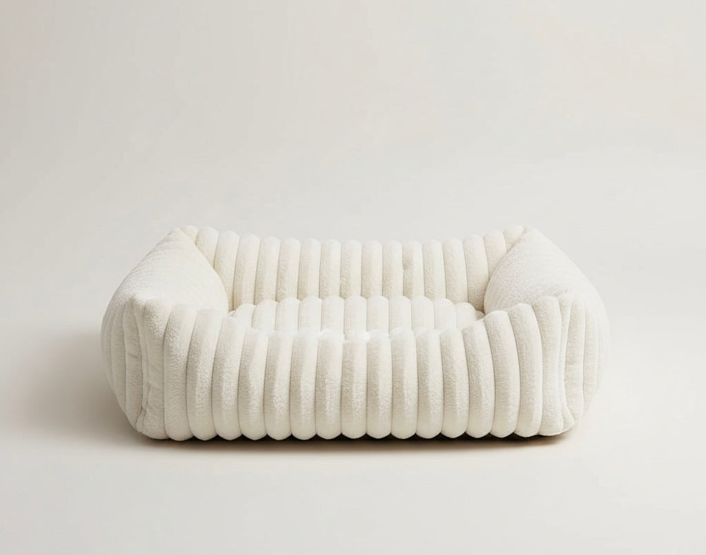 Orthopedic Dog Bed | Foam Base & Raised Edges | Small & Medium | 5 Colors | Hand Washable