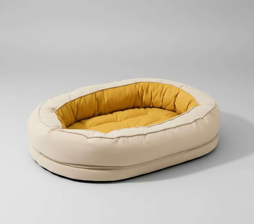 Orthopedic Dog Bed | Removable Washable Cover | Water-Resistant | Medium & Large | 6 Colors
