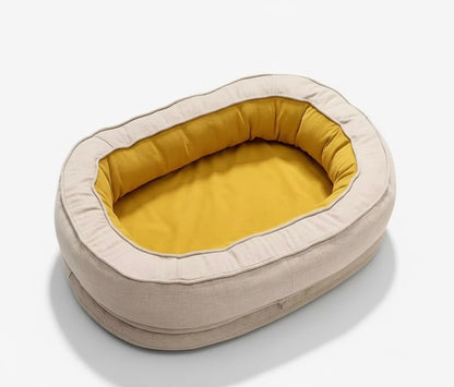 Orthopedic Dog Bed | Removable Washable Cover | Water-Resistant | Medium & Large | 6 Colors