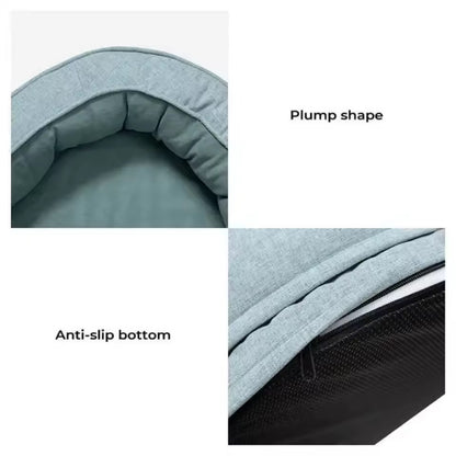 Orthopedic Dog Bed | Removable Washable Cover | Water-Resistant | Medium & Large | 6 Colors