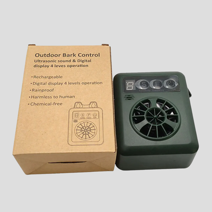 Outdoor Bark Control Device | Ultrasonic Anti Barking Device with Adjustable Sensitivity | Effective Dog Barking Deterrent for Peaceful Environments 1