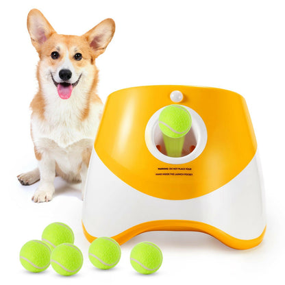 Pawfey | Automatic Ball Launcher for Dogs with Adjustable Distance | Interactive Fetch Toy for Endless Fun 1
