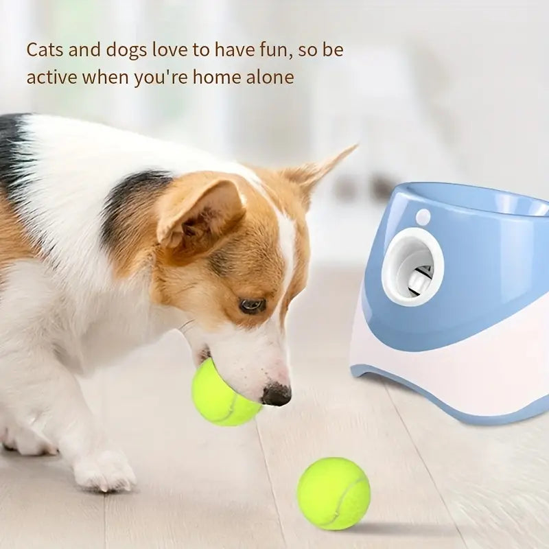 Pawfey | Automatic Ball Launcher for Dogs with Adjustable Distance | Interactive Fetch Toy for Endless Fun 2