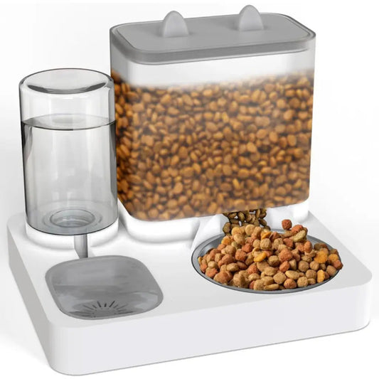 Pet Care Station | Automatic Pet Feeder and Water Dispenser with Eco-Friendly Design | Convenient Solution for Busy Pet Owners 0