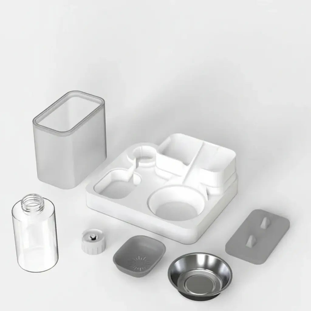 Pet Care Station | Automatic Pet Feeder and Water Dispenser with Eco-Friendly Design | Convenient Solution for Busy Pet Owners 3