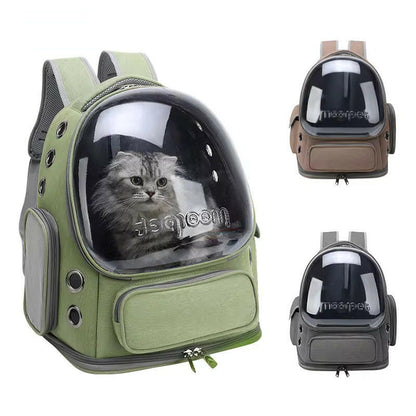 Pet Carrier Backpack | Ergonomic Cat & Dog Carrier with Bubble Window | Comfortable Travel for Pets 0