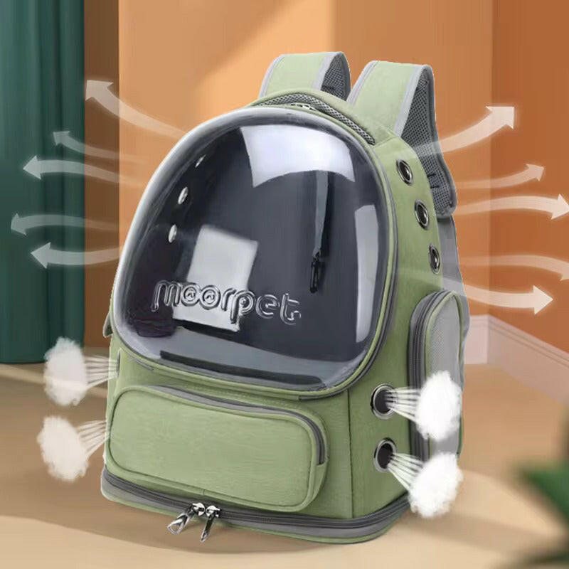 Pet Carrier Backpack | Ergonomic Cat & Dog Carrier with Bubble Window | Comfortable Travel for Pets 2