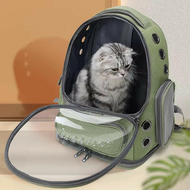 Pet Carrier Backpack | Ergonomic Cat & Dog Carrier with Bubble Window | Comfortable Travel for Pets 3