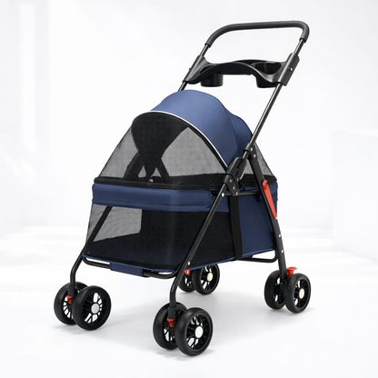 Pet Companion | Lightweight Dog Stroller with Breathable Mesh Panels | Comfortable Travel Solution for Small Dogs 9