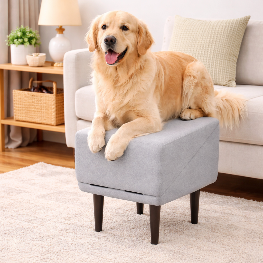 Pet Steps | 2-in-1 Dog Ramp for Bed & Car with Non-Slip Surface | Versatile Mobility Solution for Small Pets 4