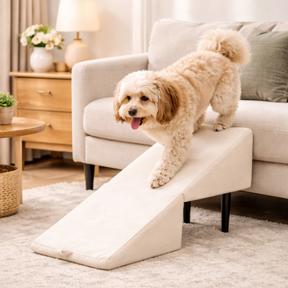 Pet Steps | 2-in-1 Dog Ramp for Bed & Car with Non-Slip Surface | Versatile Mobility Solution for Small Pets 7