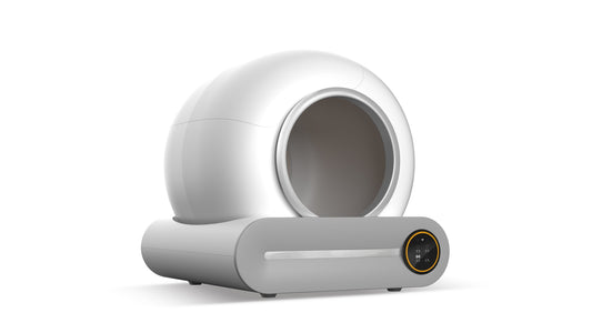 Pet Tech | Automatic Cat Litter Box with Self-Cleaning Feature | Spacious Design for Effortless Cleanliness 1