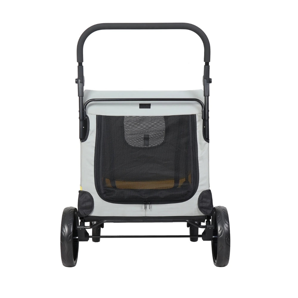 Pet Voyager | Large Dog Stroller with 4 Wheels & Panoramic View | Comfortable Travel Solution for Outdoor Adventures 2