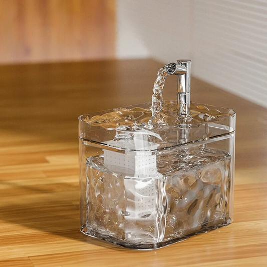 Pet Water Fountain | Cat Drinking Fountain with Multi-Stage Filtration | Continuous Flow for Optimal Hydration 0