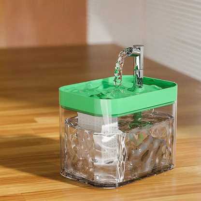 Pet Water Fountain | Cat Drinking Fountain with Multi-Stage Filtration | Continuous Flow for Optimal Hydration 11