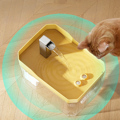 Pet Water Fountain | Cat Drinking Fountain with Multi-Stage Filtration | Continuous Flow for Optimal Hydration 6