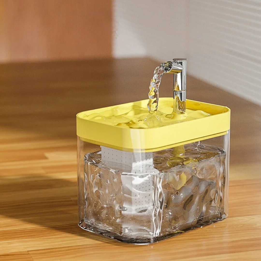 Pet Water Fountain | Cat Drinking Fountain with Multi-Stage Filtration | Continuous Flow for Optimal Hydration 7