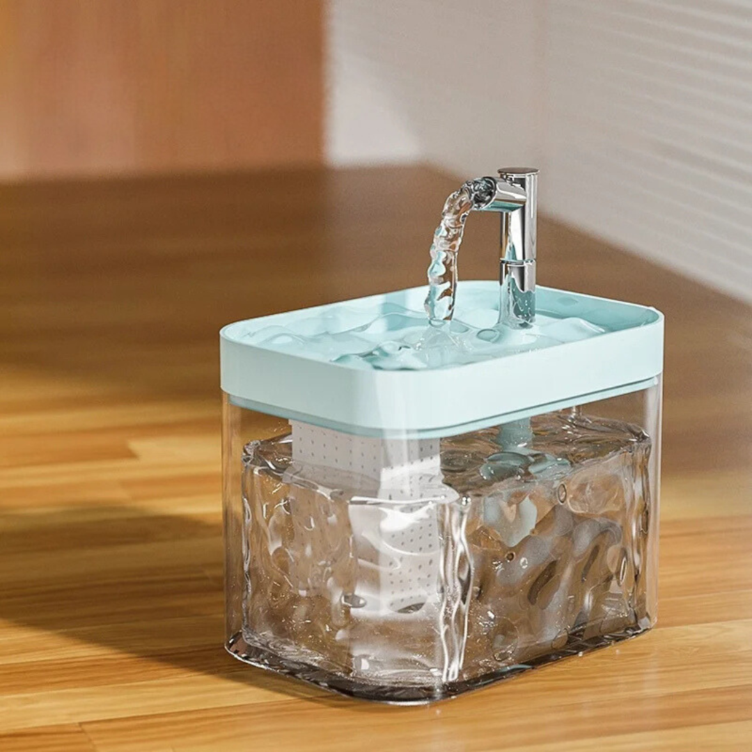 Pet Water Fountain | Cat Drinking Fountain with Multi-Stage Filtration | Continuous Flow for Optimal Hydration 8