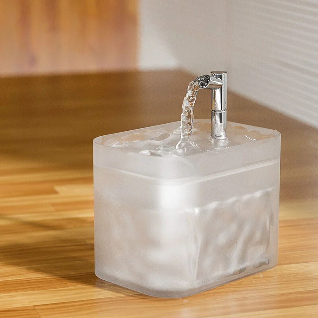Pet Water Fountain | Cat Drinking Fountain with Multi-Stage Filtration | Continuous Flow for Optimal Hydration 9