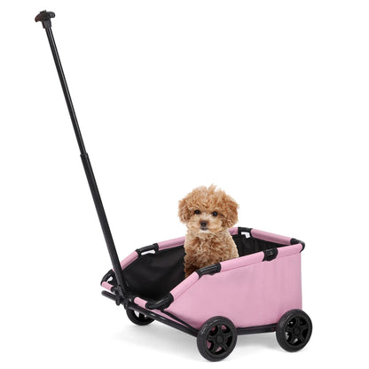 Portable Pet Stroller | Lightweight Dog Stroller with Smooth Navigation | Foldable Design for Stress-Free Outings 1