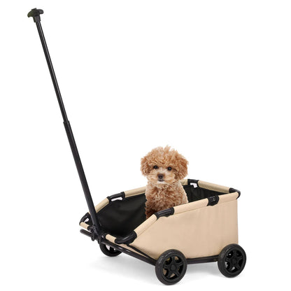 Portable Pet Stroller | Lightweight Dog Stroller with Smooth Navigation | Foldable Design for Stress-Free Outings 4