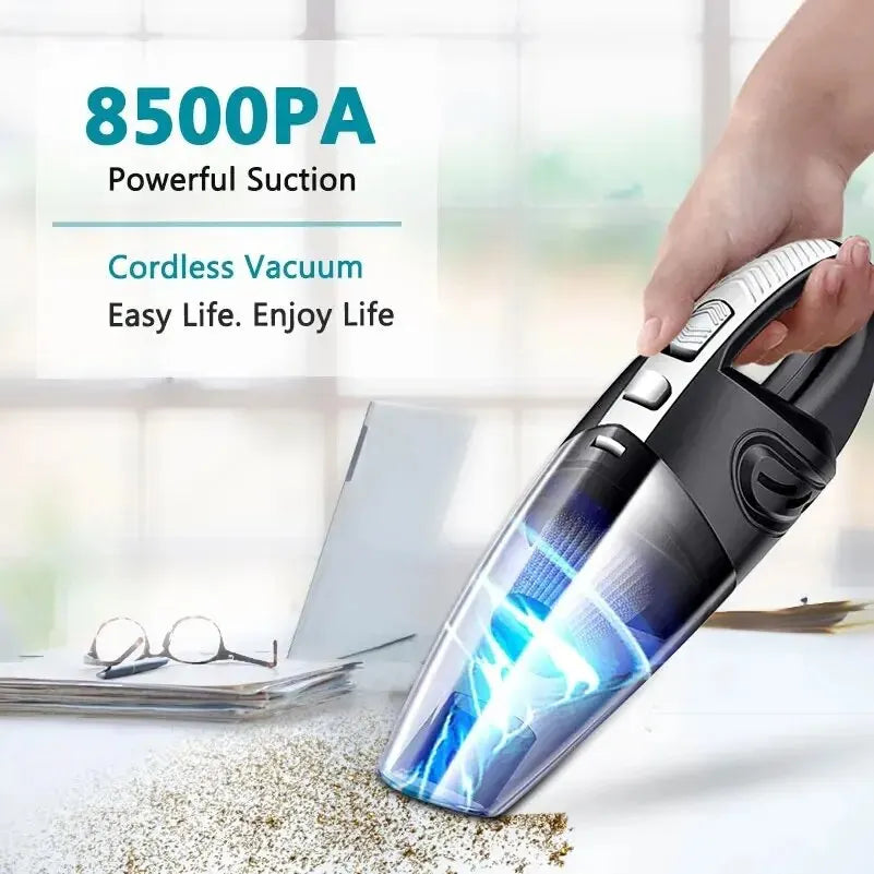 Powerful Handheld Vacuum Cleaner with Cyclone Suction | Lightweight Design for Home and Car Cleaning 1