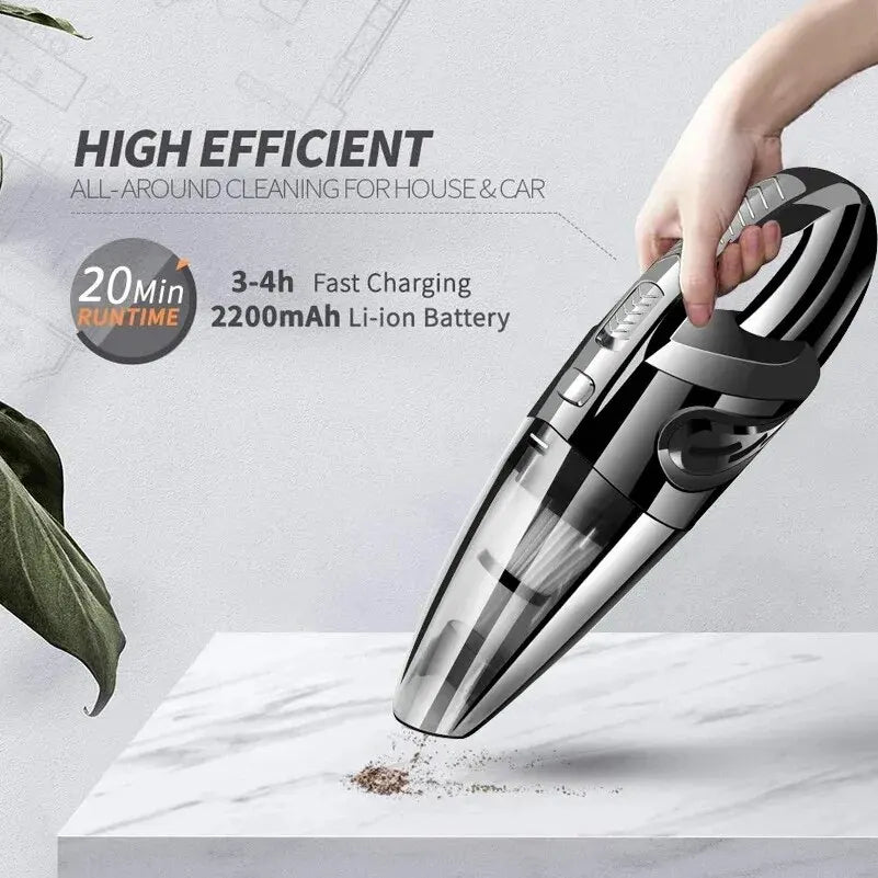 Powerful Handheld Vacuum Cleaner with Cyclone Suction | Lightweight Design for Home and Car Cleaning 3