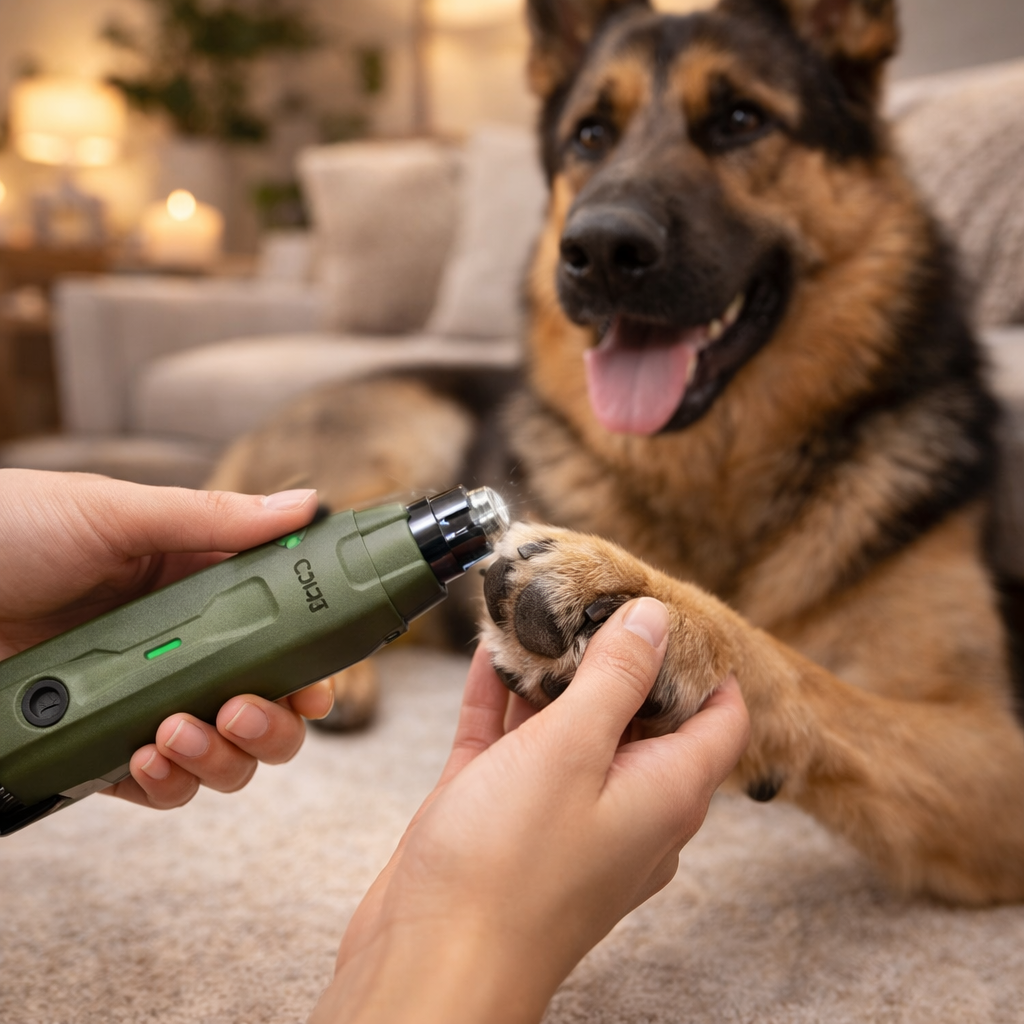 Premium Pet Nail Grinder | 6-Speed Dog Nail Trimmer with Whisper-Quiet Technology | Safe Grooming for All Breeds 3