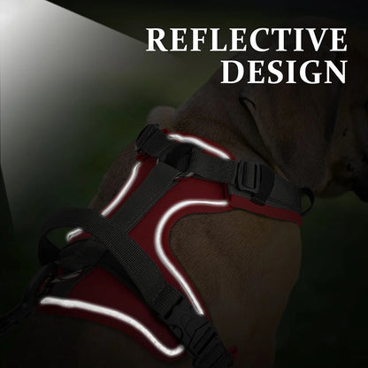 PupSafe | Dog Harness with Handle & Reflective Material | Adjustable Fit for Enhanced Safety During Walks 8