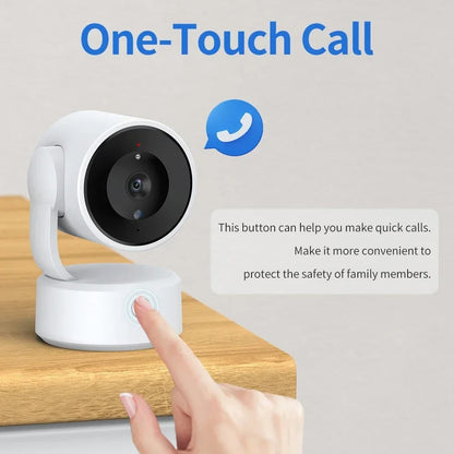 Smart Home Security Cameras | 5MP Wireless Security Camera with 360° View | Real-Time Monitoring for Pets and Home Safety 6