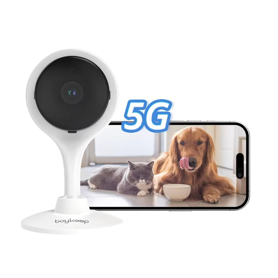 Smart Indoor Pet Camera | 2K Resolution with Night Vision & Two-Way Audio | Ideal Dog & Cat Monitor for Peace of Mind 0
