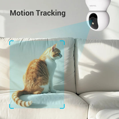 Smart Pet Camera | 360° Indoor Dog & Cat Camera with 2K Resolution | Two-Way Audio for Interactive Pet Monitoring 3