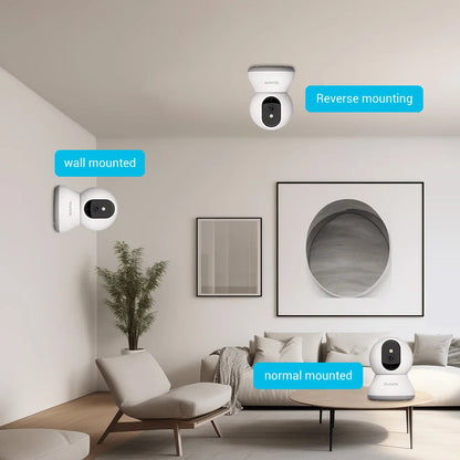 Smart Pet Camera | 360° Indoor Dog & Cat Camera with 2K Resolution | Two-Way Audio for Interactive Pet Monitoring 6