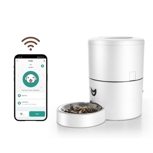 Smart Pet Care | Automatic Pet Feeder with App Control & 4L Capacity | Convenient Feeding Solution for Pets 0