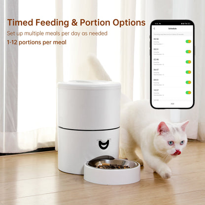 Smart Pet Care | Automatic Pet Feeder with App Control & 4L Capacity | Convenient Feeding Solution for Pets 1