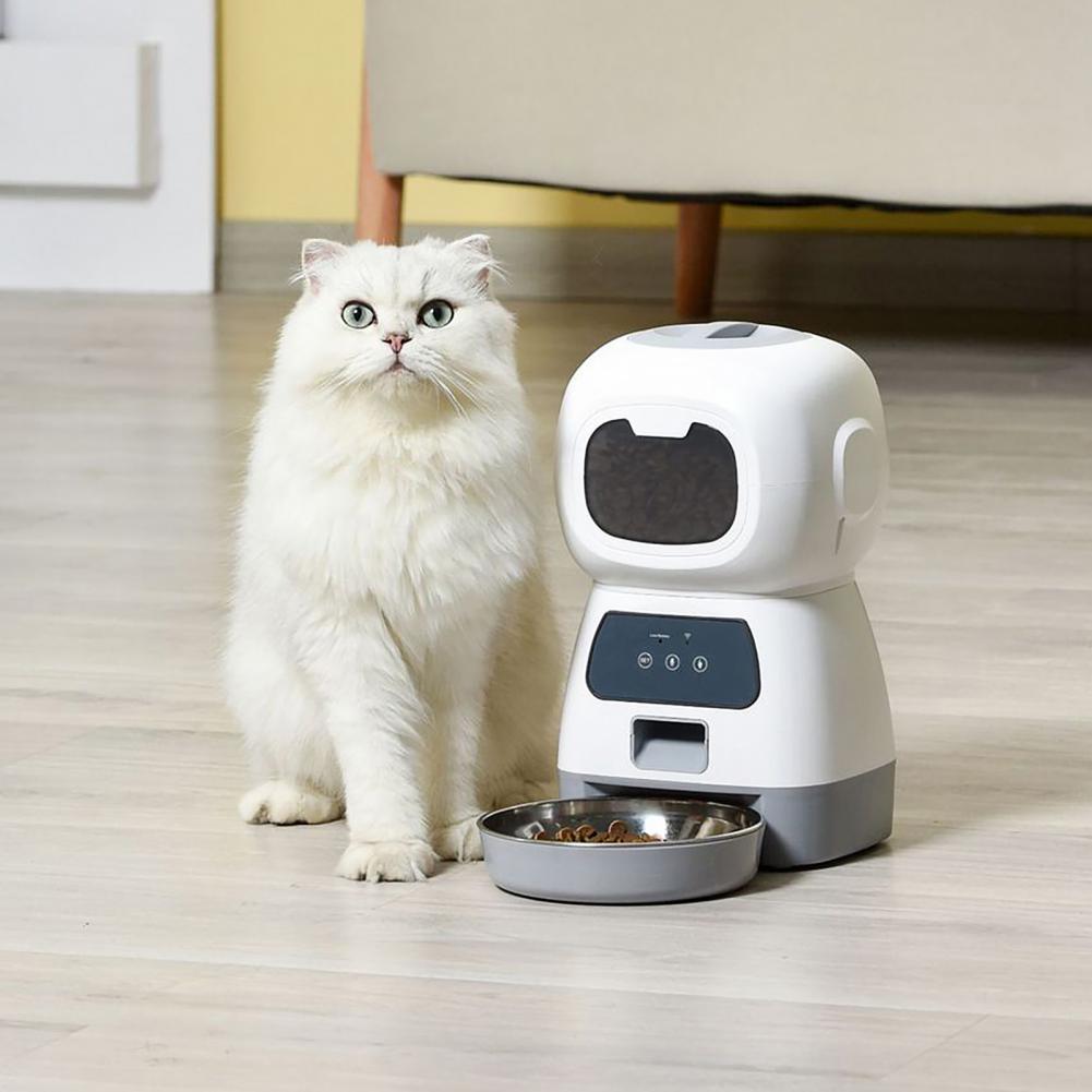 Smart Pet Collection | Automatic Pet Feeder with Voice Recording | Timed Feeding for Healthy Pets 0