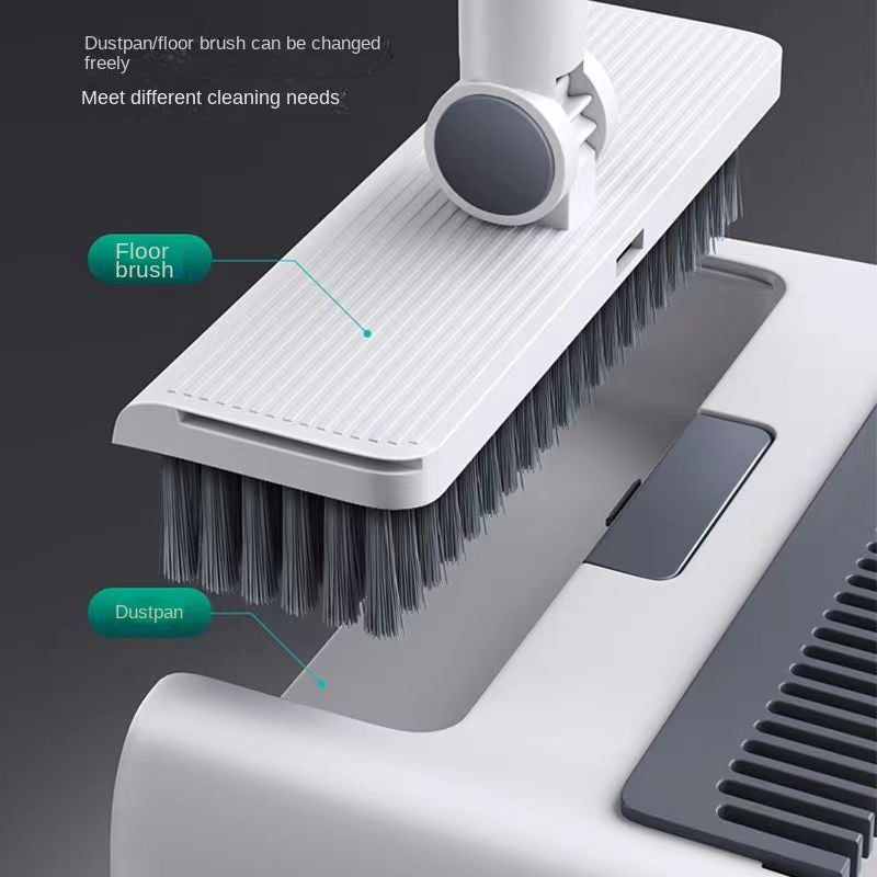 SweepMaster | Broom and Dustpan Set with Built-in Comb | Ergonomic Design for Effortless Cleaning 6