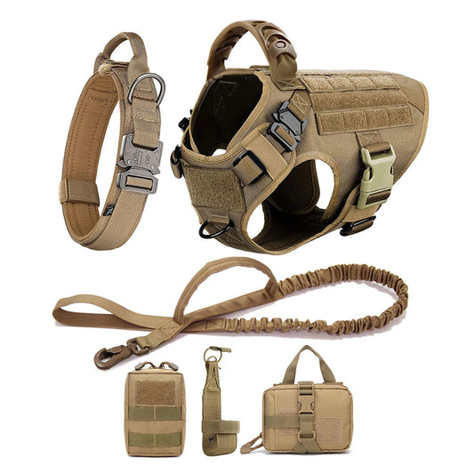 Tactical Dog Harness | Durable Vest with Handle for Comfort and Control 1