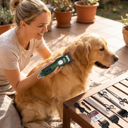 Ultimate Pet Groomer Kit | Cordless Dog Grooming Clippers with Precision Blades | Complete Set for Stress-Free Home Grooming 0
