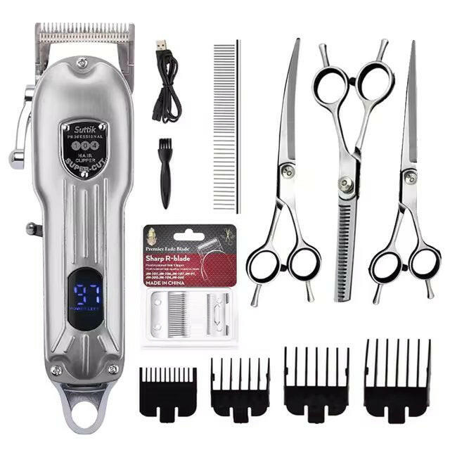 Ultimate Pet Groomer Kit | Cordless Dog Grooming Clippers with Precision Blades | Complete Set for Stress-Free Home Grooming 4
