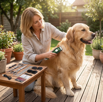 Ultimate Pet Groomer Kit | Cordless Dog Grooming Clippers with Precision Blades | Complete Set for Stress-Free Home Grooming 6