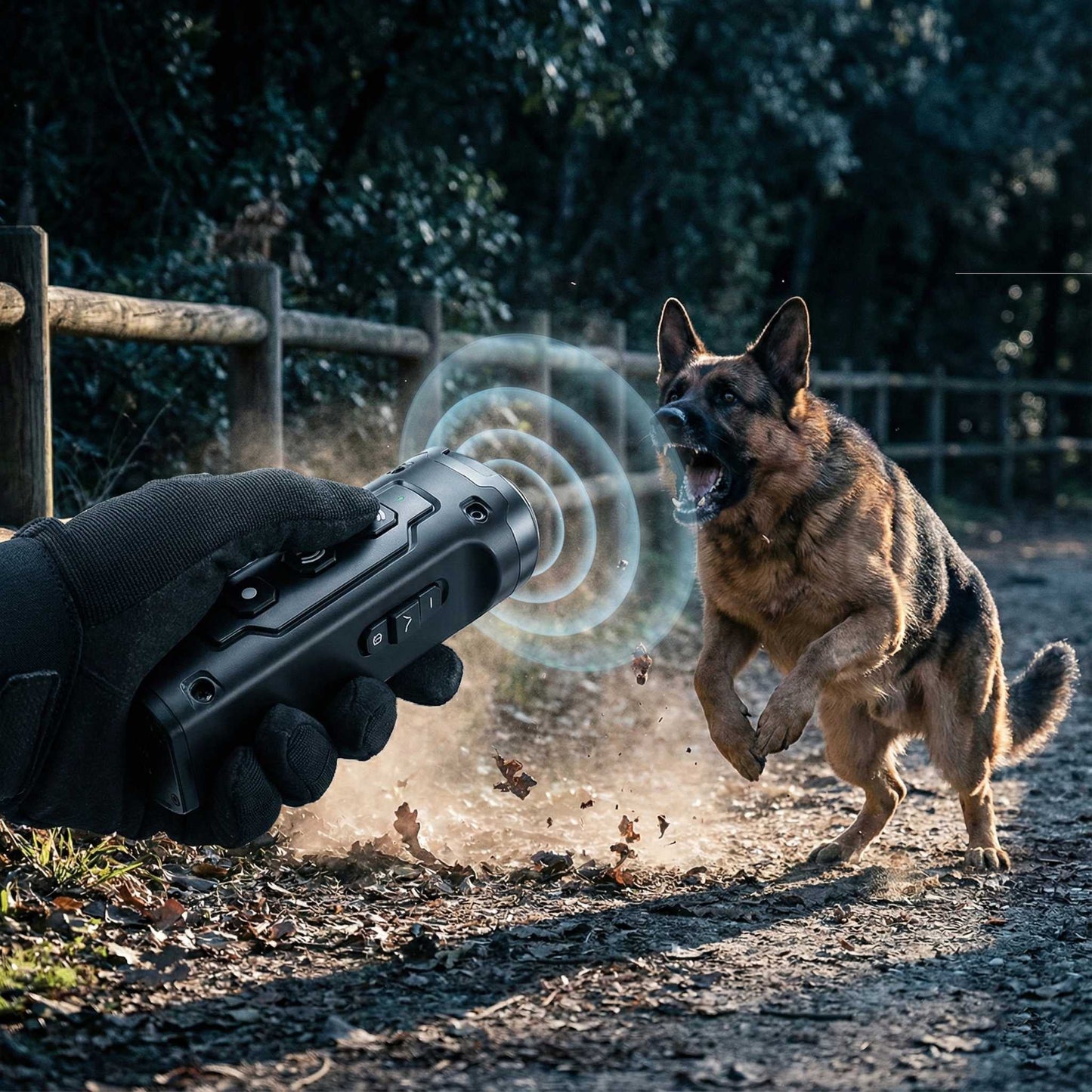 Ultrasonic Dog Training Device | 3x Sonic Emitters for Effective Bark Control | Safe Anti Bark Collar for Quick Behavior Management 1