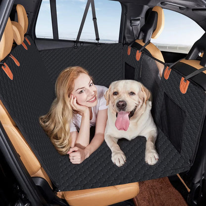 Waterproof Car Seat Cover Hammock for Pets | Universal Fit | Machine Washable